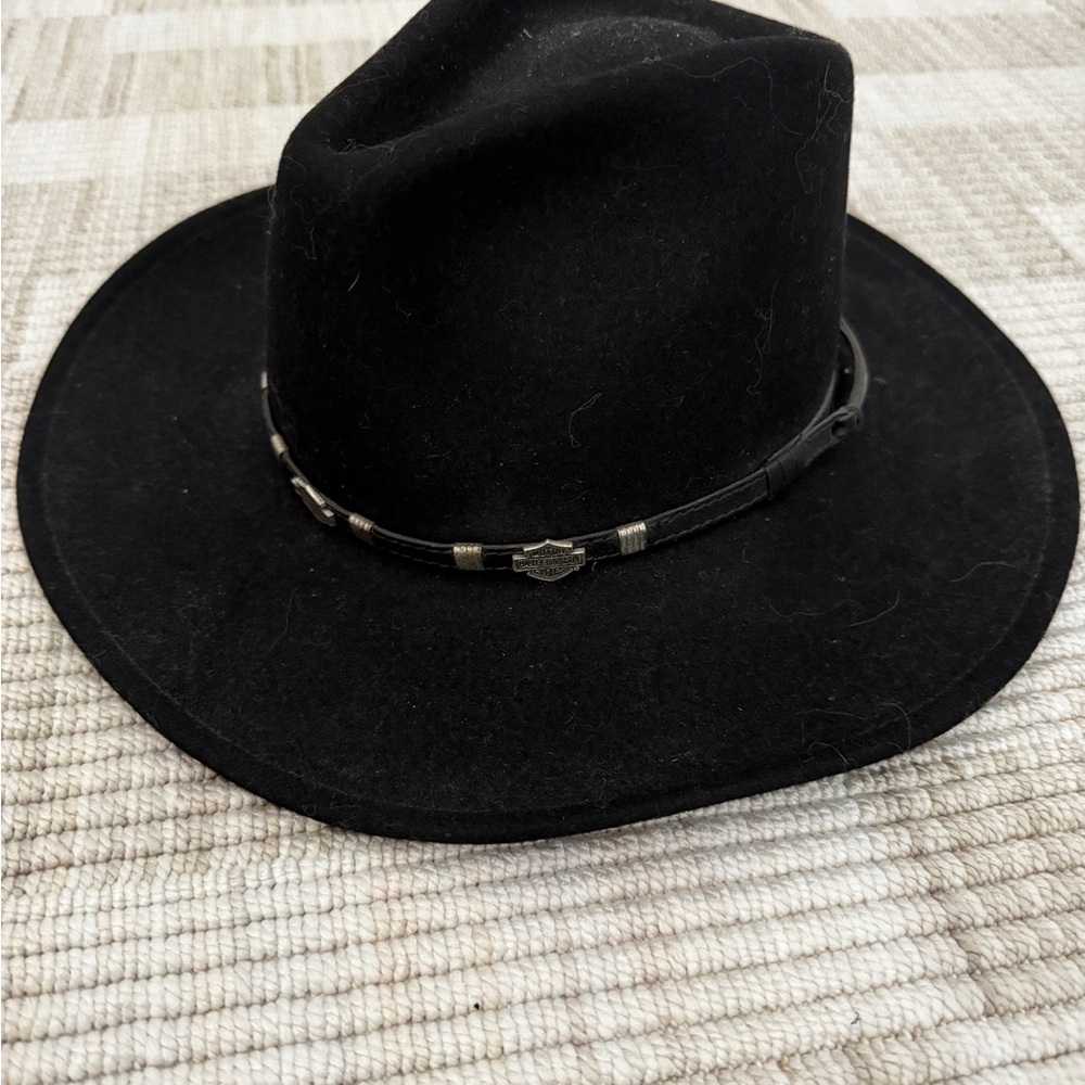 Harley-Davidson Black Cowboy Hat